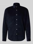 MCNEAL Freizeithemd mit Knopfleiste in Dunkelblau, Größe M