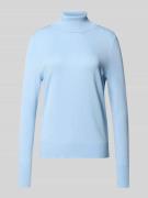 Christian Berg Woman Rollkragenpullover aus Viskose-Mix in Hellblau, G...