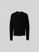 Dsquared2 Sweatshirt im Used-Look in Black, Größe L