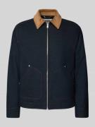 Drykorn Jeansjacke mit Umlegekragen und Reißverschluss Modell 'RIKALO'...