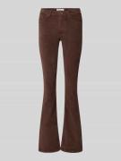 Only Flared Cordhose aus Baumwoll-Mix Modell 'MARY' in Schoko, Größe 3...