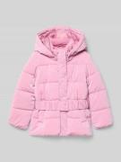 Only Regular Fit Steppjacke mit abnehmbarer Kapuze Modell 'ELISE' in P...