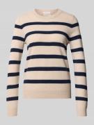 Christian Berg Woman Strickpullover aus reinem Kaschmir in Beige, Größ...