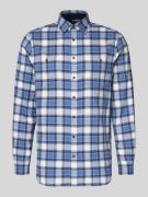 Christian Berg Men Regular Fit Freizeithemd mit Button-Down-Kragen in ...