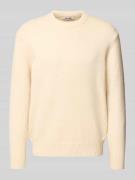 Only & Sons Relaxed Fit Pullover aus Baumwoll-Mix mit Woll-Anteil Mode...