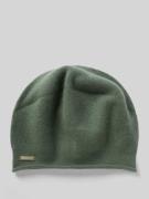 Seeberger Mütze aus reinem Kaschmir in Oliv, Größe 1