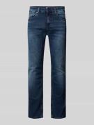 Tommy Jeans Slim Fit Jeans aus Baumwoll-Mix in Dunkelblau, Größe 30/32