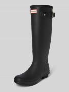 Hunter Stiefel mit Label-Detail in Black, Größe 36
