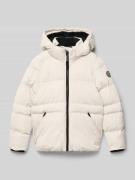 CARS JEANS Steppjacke mit Label-Detail Modell 'MANAY' in Ecru, Größe 1...