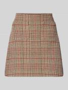 Tommy Hilfiger Leicht ausgestellter Mini-Rock mit Karomuster in Bordea...