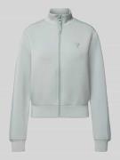 Guess Activewear Sweatjacke mit Label-Applikation Modell 'NEW ALLIE' i...
