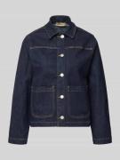 Soyaconcept Jeansjacke mit Knopfleiste Modell 'KIMBERLY' in Jeansblau,...