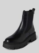 Tamaris Chelsea Boots aus echtem Leder in Black, Größe 40