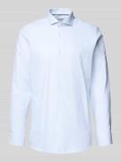 OLYMP Level Five Regular Fit Businesshemd mit Haifischkragen in Bleu, ...