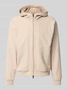 Jack & Jones Jacke mit Kapuze Modell 'JAXON' in Beige, Größe M