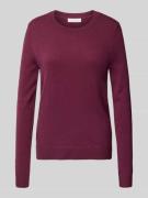 Christian Berg Woman Strickpullover aus reinem Kaschmir in Bordeaux, G...