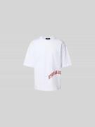 Dsquared2 T-Shirt mit Label-Print in Offwhite, Größe L