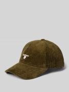 Barbour Basecap aus reiner Baumwolle in Oliv, Größe 1