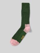 Unio Socken mit Kaschmir-Anteil in Gruen, Größe 36-38