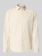 MCNEAL Freizeithemd mit Knopfleiste in Sand, Größe L