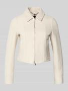 Marc Cain Regular Fit Blazer aus Schurwolle mit Zweiwege-Reißverschlus...
