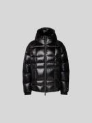 Dsquared2 Regular Fit Daunenjacke mit Tunnelzug in Black, Größe 50