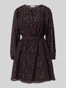 MSCH Copenhagen Minikleid aus Viskose-Elasthan-Mix Modell 'Nancy' in B...