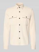 MCNEAL Hemdjacke mit Druckknopfleiste in Sand, Größe S