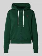 Polo Ralph Lauren Regular Fit Sweatjacke mit Logo-Stitching in Dunkelg...