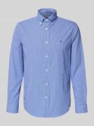 Tommy Hilfiger Regular Fit Freizeithemd aus reiner Baumwoll-Popeline i...