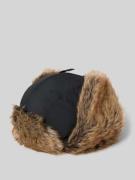 Barbour Hut mit Webpelzbesatz Modell 'CLEADON TRAPPER' in Black, Größe...