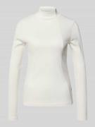 G-Star Raw Longsleeve mit Stehkragen in Offwhite, Größe L