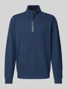 Lerros Sweatshirt mit Stehkragen Modell 'SELANIK' in Blau, Größe L