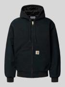 Carhartt Work In Progress Jacke mit Känguru-Tasche und Label-Detail in...