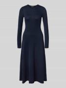 Lauren Ralph Lauren Midikleid aus Wolle mit Rundhalsausschnitt Modell ...