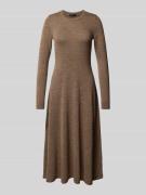 Lauren Ralph Lauren Midikleid aus Wolle mit Rundhalsausschnitt Modell ...