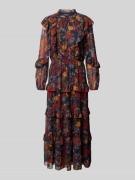 Lauren Ralph Lauren Maxikleid im Stufen-Look Modell 'DOBREY' in Marine...