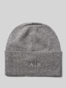 ARMANI EXCHANGE Beanie mit Kaschmir-Anteil in Hellgrau, Größe 1