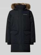 COLUMBIA Daunenjacke in Überlänge in Black, Größe L