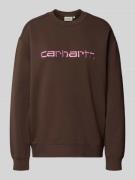 Carhartt Work In Progress Oversized Sweatshirt mit Label-Stitching in ...