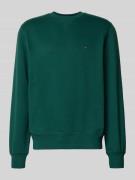 Tommy Hilfiger Regular Fit Sweatshirt Baumwoll-Mix in Dunkelgruen, Grö...