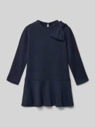 Mayoral Minikleid mit geripptem Rundhalsausschnitt in Marine, Größe 14...
