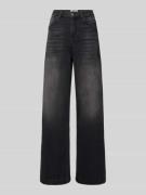 Goldgarn Bootcut Jeans im Modell 'LUISENPARK' in Black, Größe 26