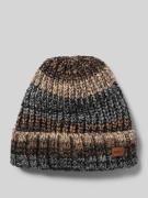 Barts Beanie mit Label-Detail Modell 'AKOTAN' in Anthrazit, Größe 1