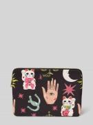 WOUF Laptoptasche mit Label-Detail Modell 'Fortuna' in Black, Größe 1