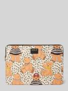 WOUF Laptoptasche mit Label-Detail in Beige, Größe 1