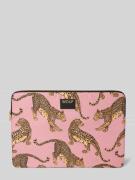 WOUF Laptoptasche mit Label-Detail in Altrosa, Größe 1