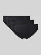 Sloggi Slip mit Label-Detail im 3er-Pack in Black, Größe 38