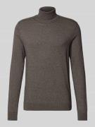 SELECTED HOMME Regular Fit Rollkragenpullover aus reiner Baumwolle Mod...