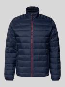 Jack & Jones Steppjacke mit Reißverschluss Modell 'BRADLEY' in Marine,...